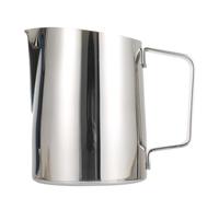 Dianoo Milk Frothing Pitcher With Handle, 500ml Stainless Steel Espresso Steaming Pitcher, Milk Frother Cup For Coffee Cappuccino Latte Art, Silver