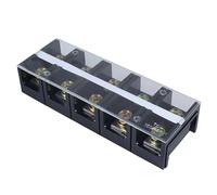 DIANQI 1Pc Dual Rows 5 Positions 660V 150A Wire Block Screw Terminal Strip （TC1505 1Pack）