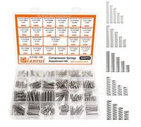 Dianrui 300PCS Compression Springs Assortment Kit 23 Different Sizes Mini Stainless Steel Mechanical Springs for DIY Repair Project K-P-051-300