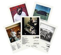 DIANSHANG Kendrick Album Cover Signed Limited Posters Print Rapper Music Posters Canvas Wall Art Room Aesthetic Set of 5 for Teen and Girls Dorm Decor 8x12 inch Unframed