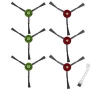 Diansung 6pcs Side Brush Accessories for Yeedi vac 2 pro/vac 2 /max/vac max/vac hybrid/vac station for Ecovacs Deebot N8 / N8 Pro / N10 plus Vacuum Cleaner Replacement Part