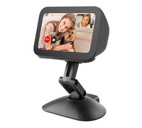 Dianves Stand for Echo Show 5 (3rd Gen) ，Adjustable Height Smart Speaker Stand Table Mount Bracket，Magnetic Anti-Slip Base for Show 5 3rd Generation & Cell Phone