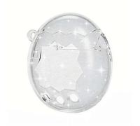 DIANX For Tamagotchi Paradise Case, Transparent Cover, Shockproof, PC Material for Tamagotchi Paradise, Full Protective Hard Case, Clear/Sparkle, Top Open/Close, Easy to Remove, Popular, Stylish