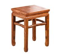 DIANXI Foot Stools Decorative Square Stool Chinese Style Solid Wood Stool Shoe Stool Sofa Stool Low Stool Small Stool Home Sofa Footrest