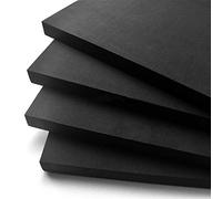 Dianzan 2pcs K Sheath Foam Thermoform Sheet Black Thermoform Molding Foams K Sheath Molding Eva Sponges for Kydex Extrusion Sheath