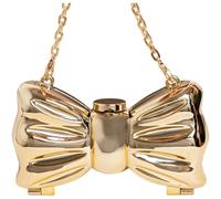 Dianzan Bow Knot Evening Women Acrylic Bag Mini Bowknot Chain Shoulder Bag Cute Lipstick Crossbody Bag for Wedding Party Prom