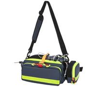 Dianzan Empty First Aid Bag, Emergency Medical Supplies Bag with Shoulder Strap Waterproof Portable Medical Supplies Organiser for Travel