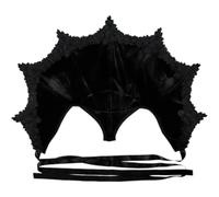 Dianzan Gothic Neck Collar Victorian Collar Women Renaissance Stand Up Collar Victorian Queen Standing Collar for Halloween Cosplay