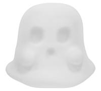 Dianzan Halloween Ghost Night Light Silicone Bedside Touch Rechargeable Night Light Desktop 7 Color Changing Light Up Ghost Lamp