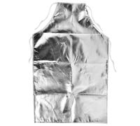 Dianzan Heat Proof Apron for Cooking Bbq, 1000 °c Heat Resistant Apron Aluminum Foil Safety Apron Anti-scalding Work Apron
