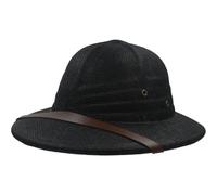Dianzan Pith Helmet, Outdoor Miner Hat for Jungle Explorers, Straw Helmet Sun Hat Summer Hat Vietnam War Army Hat Jungle Miners Cap for Men Women