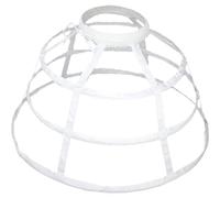 Dianzan Women's Victorian Bustle Cage 3 Hoop Skirt Underskirt Crinoline Vintage Hollow Birdcage Lolita Hoop Petticoat for Cosplay