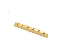 DIAO79NI 1Pcs 42.5mm Guitar Brass Nut Pre-Slotted Nut Replacement for Strat Tele Style Electric Guitar, 42.5x2.9x6mm