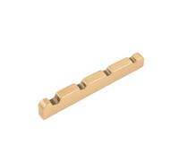 DIAO79NI 1Pcs Basic 38mm Pre-Slotted Electric Bass Brass Nut for 4-String Precision Jazz Bass, 38x3x6.2mm