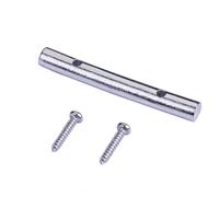 DIAO79NI 1Pcs Pro 48mm Brass Guitar String Retainer Bar String Trees String Guides for Floyd Rose Double Locking Tremolo Bridge System (Chrome)