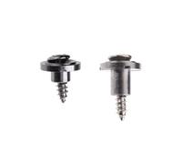 DIAO79NI 2Pcs Guitar Vintage String Tree String Guides Retainer for Tele Telecaster Strat Stratocaster ST Electric Guitar (Chrome)
