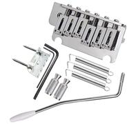 DIAO79NI 52.5mm (2.07") 2-Point ST Modern Guitar Tremolo Bridge, Compatible with Squier/Mexican/American Strats (1987+) (Chrome)