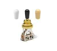 DIAO79NI Pro 3-Way Pickup Selector Toggle Switch for LP Style Electric Guitar, Gold