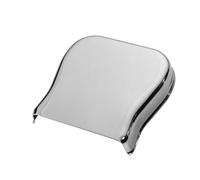 DIAO79NI Vintage Ashtray Style Tele Bridge Cover - Clip-On Zinc Alloy Protector for 3-Saddle Ashtray Bridges, Chrome