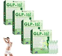 Diapason GLP-1 Seven in One Health Solution Oral Liquid, Advanced GLP-1 Drops, Diapason GLP-1 Oral Solution, GLP-1 Peptide Complex Serum, Natural Plant Extract, for Men & Women (4 Box)