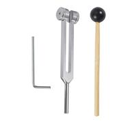 Diapason - Solfeggio Tuning Fork Set | 128Hz Non-Magnetic Sensory Tuning Forks, Tuning Fork Mallet, Accurate Frequency, Solfeggio Forks For Yoga & Meditation Accessories