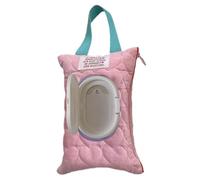 Diaper and Wipes Pouch, Padded Travel Pouch for Diaper Dispenser | Portable Accessory for Wet Wipes Nomadic - for Car Bathroom Daily Travel C