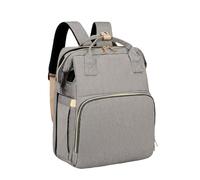 Diaper Backpack - Changing Bags | Travel Mummy Shoulder Bag | Diaper Bag Backpack | Waterproof Travel Diaper Bag | Supplies, Gray, Please refer to the description, Please refer to