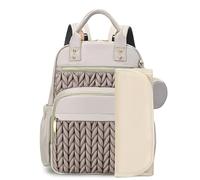 Diaper Bag Backpack - Baby Bag For Moms Dads with Changing Pad, Stroller Straps, Baby Case, Bags Travel Pacifier Essentials