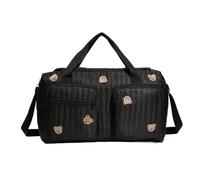 Diaper Bag - Bear Patterns Multi-Pocket, Travel Large Capacity Duffel Tote