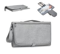 Diaper Bag, Diaper Bag with Changing Pad, Waterproof Diaper Organizer Bags, Multifunctional Diapers for Diaper Bag, Wipes and Small Items, Oxford, 1 Piece, Grey