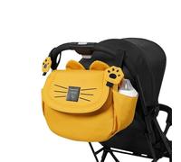 Diaper Bag Large Capacity Mommy Travel Bag Maternity Universal Kids Stroller Bags Organizer(Yellow)