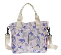 Diaper Bag Nylon with Separated Dry and Wet Compartments and Baby Bottle Warehouses Water-Resistant Fashionable Mom Handbag Suitable for Parents on Go for Travel