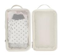 Diaper Bag Organizing Pouches, 2PCS Waterproof Pod Diaper Bag Organizer, Reusable Washable Storage Mesh Pouch with Hanging Rope for Travel|Storage Bins Boxes