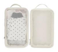 Diaper Bag Organizing Pouches, 2PCS Waterproof Pod Diaper Bag Organizer, Reusable Washable Storage Mesh Pouch with Hanging Rope for Travel