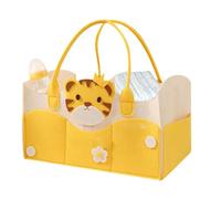 Diaper Bag Tote, Divided Design Diaper Bag to Keep Items Organized, Travel-Ready & Organized Divided Bag, Multifunction Baby Tote with Multiple Compartments, Cute Mommy Bag for Travel