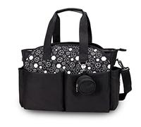 Diaper Bag Tote with Changing Station Upgrade Multi-Function Baby Bag with Adjustable Shoulder Strap Insulated Pockets, N Black, One Size