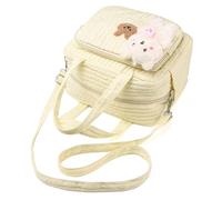 Diaper Bag - Washable Cloth | Shoulder Bag - 450G Multi-Pocket Travel Tote, Multifunctional Maternity Handbag with Tissue Storage to Keep