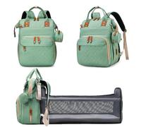 Diaper Bag with Changing Station, Baby Backpack with Foldable Changing Pad