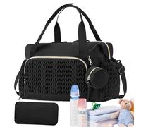 Diaper Bags - 17.7 X 9.06 X 11.8 Inch Large Capacity Tote Multi-functional Diaper Backpack Portable Long Life Organizer | Travel Diaper Bag With Su Case
