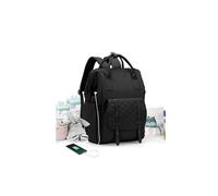 Diaper Bags Backpack for Mom Dad Baby Care Bag Maternity Nappy Baby Bags for Boys Gril, A-black, L, Casual