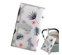Diaper Change Pad | Diaper Changing Mat Waterproof,Foldable Travel Accessories with Wipes Pocket for Stroller Boy Girl Parents Dad Nursery Daycare Hospital Airplane