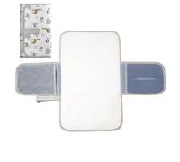 Diaper Change Pad - Waterproof Diaper Changing Mat,with Wipes Pocket, Foldable Stroller Accessories for Hospital Camping Daycare Nursery Dad Mom Postpartum