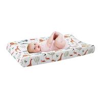 Diaper Changing Pad Cover - Cotton Breathable Waterproof Diaper Changing Mat Sheets,Cute Print Patterns Diaper Changing Table Covers & Pads for Boys Girls