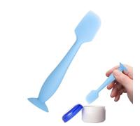 Diaper Cream Spatula - Silicone Parts 16.5 x 4 cm | Spatula Set with Suction Cup, Portable Cream Applicator, Safe Skin Care Tool, Easy to Use for and on Rice