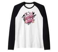 Diaper Duty is My Hobby Raglan Baseball Tee