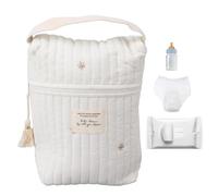 Diaper Organizing Pouches Cute Portable Soft Diaper Pouch Pacifier Handle
