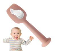 Diaper Paste Spatula,Baby Cream Spatula With Suction Base | Silicone Wipe Paste Applicator Balm Tool For Rash Care Cheeks And Butt