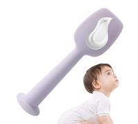 Diaper Paste Spatula, Spatula with Diaper Cream, Cream Spatula with Suction Base, Silicone Paste Applicator for Rash and Back Care Tool am