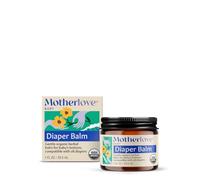 Motherlove Diaper Balm (1 oz) Organic Herbal Diaper Rash Cream-Cloth Diaper Safe, Zinc Oxide- & Petroleum-Free-Ideal Diaper Bag Size