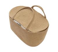 Diaper Storage Basket - 10.24 X 7.28 Inch Diaper Organizer Multifunctional Travel Tote for Parent, Boy, Girl, Bathroom, Hospital, Picnic, Camp